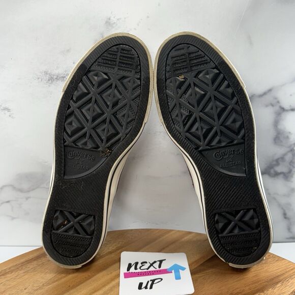 Women’s size 7-Converse All Star Red Plaid Low Sneakers Casual Classic Shoe - Picture 6 of 9